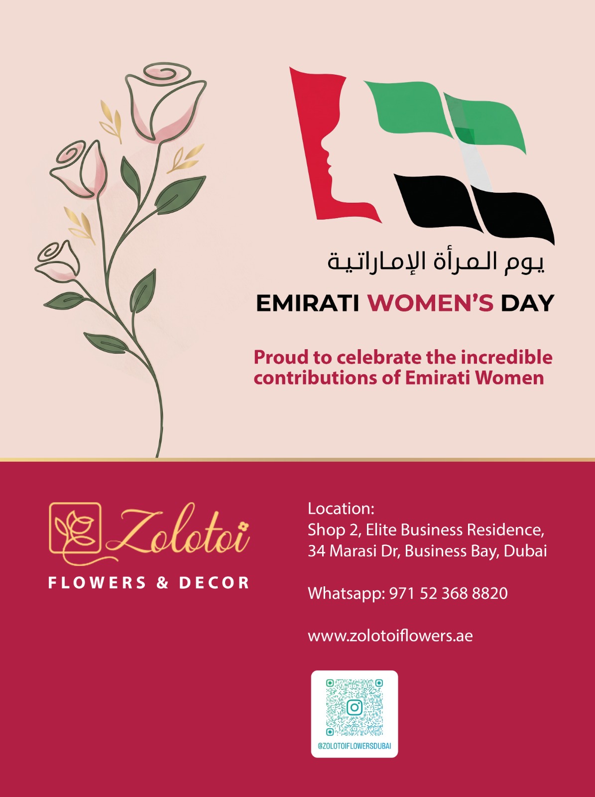 Beyond Roses: 8 Unique Flower Ideas for Emirati Women’s Day