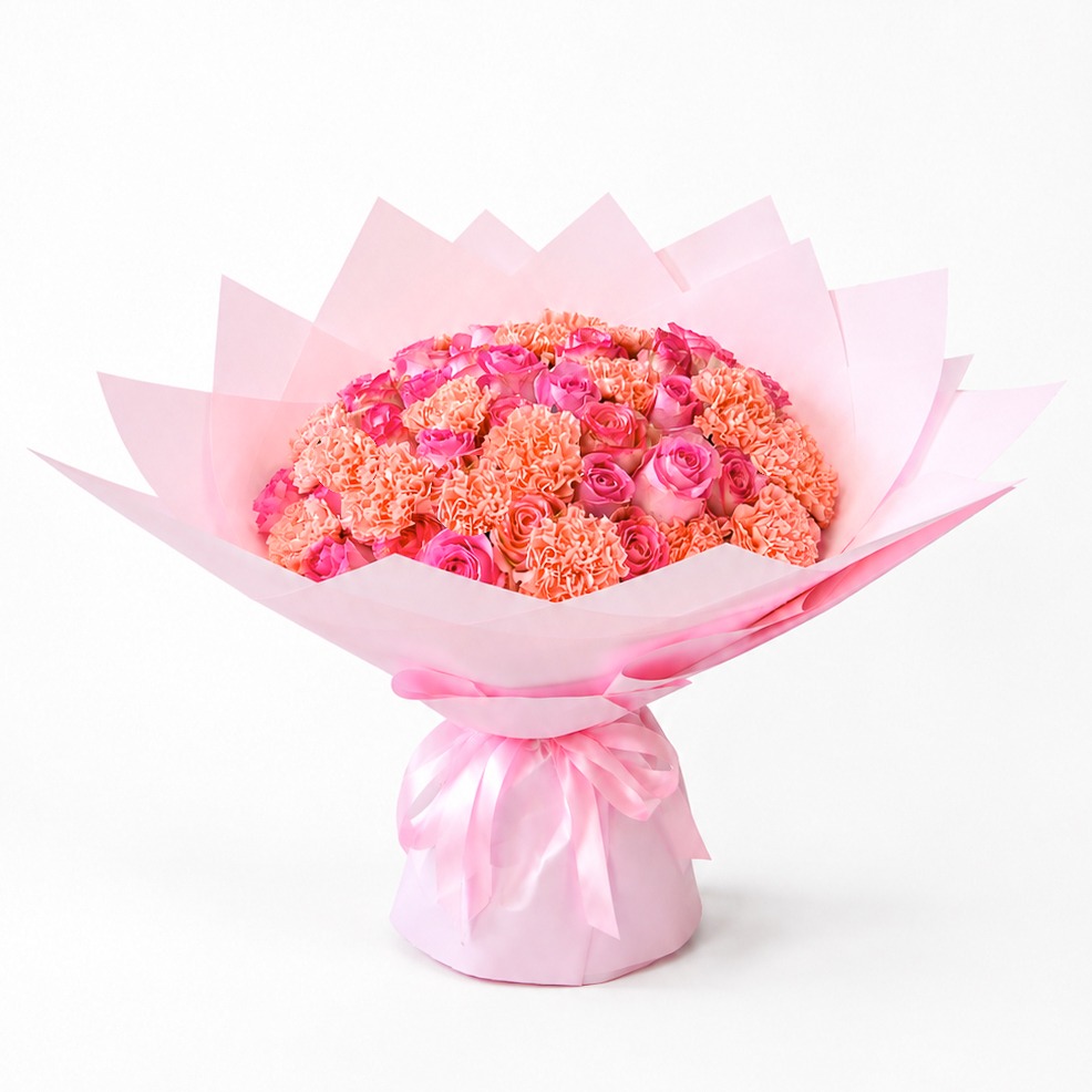 Blush Garden Bouquet Dubai